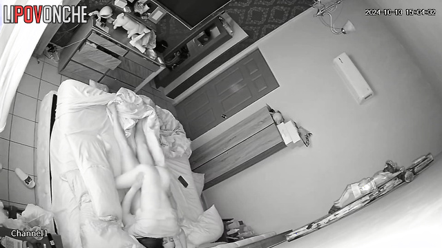 Lady gets very tired after sex with her boyfriend
