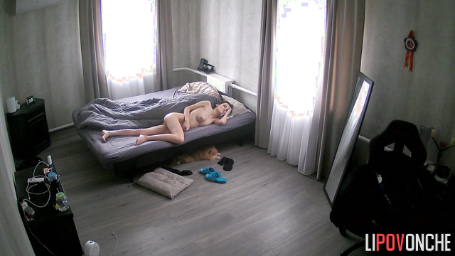 They sleep naked and have beautiful dreams, spy cam