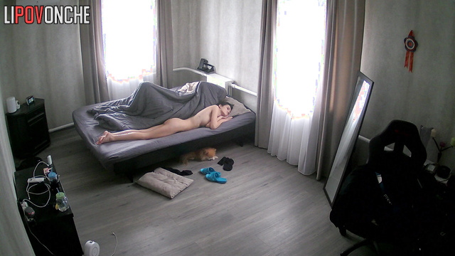 They sleep naked and have beautiful dreams, spy cam