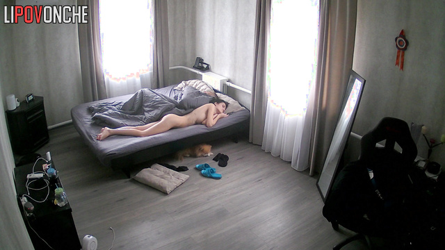 They sleep naked and have beautiful dreams, spy cam