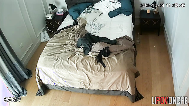 Her ex-husband installed a spying device in her room