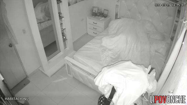 She always feels ashamed during sex, bedroom camera