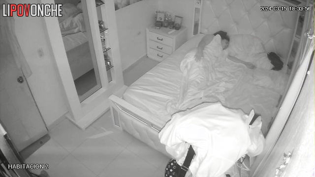 She always feels ashamed during sex, bedroom camera