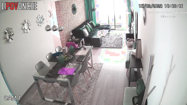 Her husband asked her to walk around the house in a lewd manner