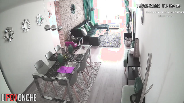 Her husband asked her to walk around the house in a lewd manner