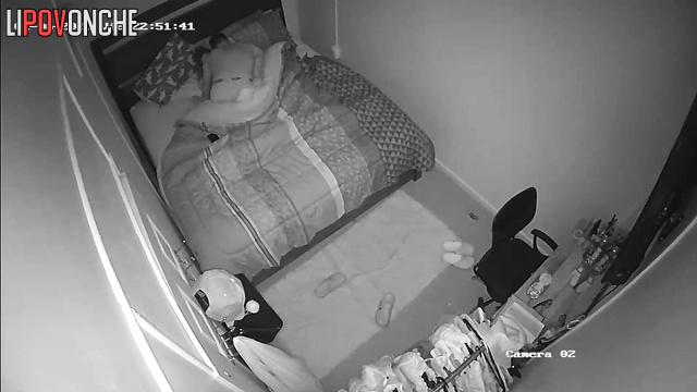 Teasing instead of fucking / bedroom hidden camera