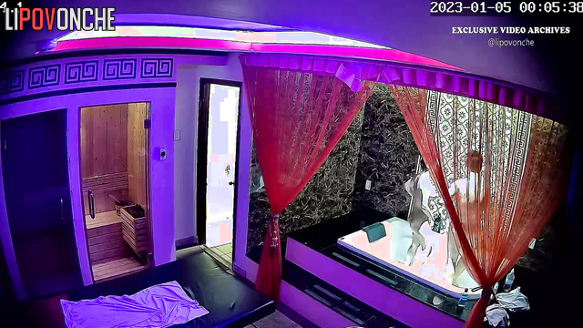 Asian whore made a client hot titsjob / spy camera