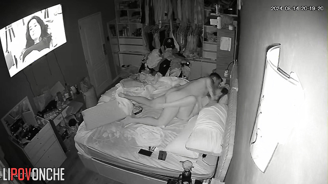 This married couple won't miss a chance to fuck with passion