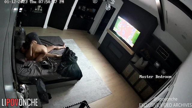 She came just to watch a movie - but in 5 minutes she was already jumping on me
