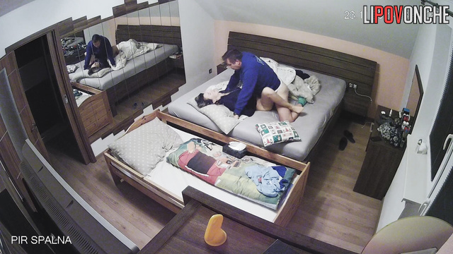He loves to fuck his wife (more than lovers) hidden cam