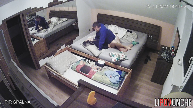 He loves to fuck his wife (more than lovers) hidden cam