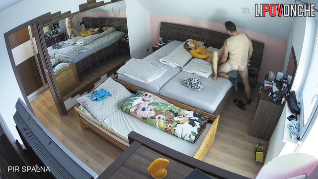 They got bored at home and decided to have sex, look
