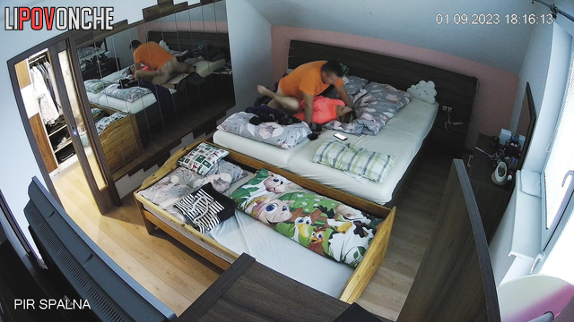 Bitch looking at herself in the mirror and masturbating