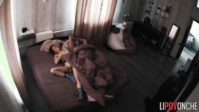 Look, strangers sleeping right now - bedroom hidden cam