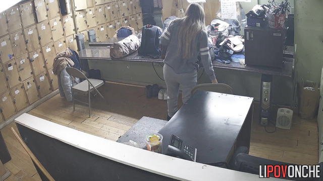 Strippers get ready for the work week - public video
