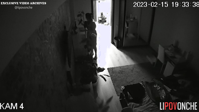 Usual day of sexy milf doing casual home stuff almost fully naked
